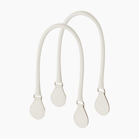 O bag long handles tubular | milk
