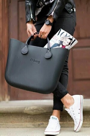O bag classic total black
