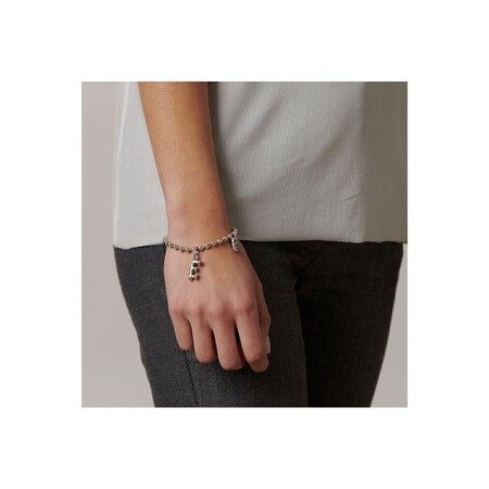 UNOde50 alfabet |zilver| Letter i | Uitverkoop